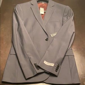 Express grey suit jacket
